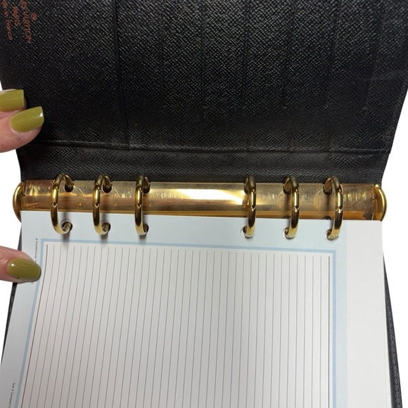 Louis Vuitton | Red Epi Leather Agenda Cover MM | Vintage Planner - Picture 9 of 16